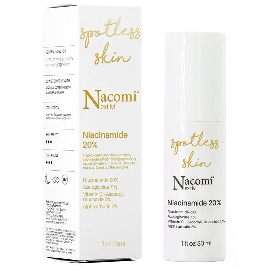 Nacomi Next Level, serum with niacinamide 20%, 30 ml