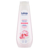 Luxja Creamy &amp; Soft, loțiune de baie cremoasă, netezitoare, trandafir și proteine din lapte, 900 ml