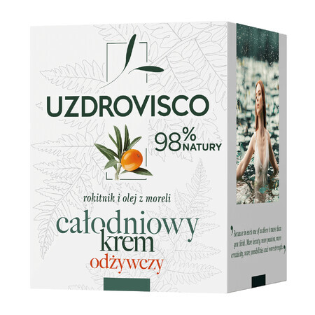 Uzdrovisco olivello spinoso, crema nutriente per tutto il giorno, 50 ml