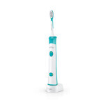 Philips Sonicare für Kinder, Schallzahnbürste, mit Aufklebern, HX6322/04, 1 Stück