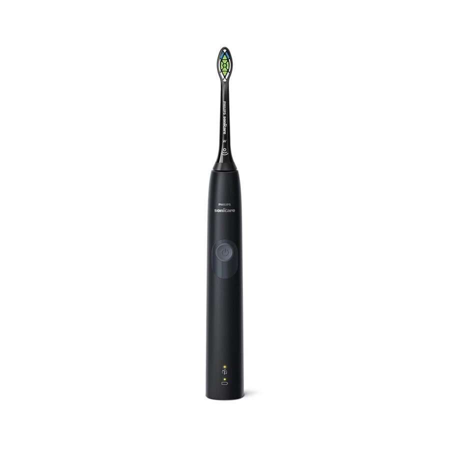 Philips Sonicare, Schallzahnbürste, ProtectiveClean 4300, HX6800/44, schwarz, 1 Stück