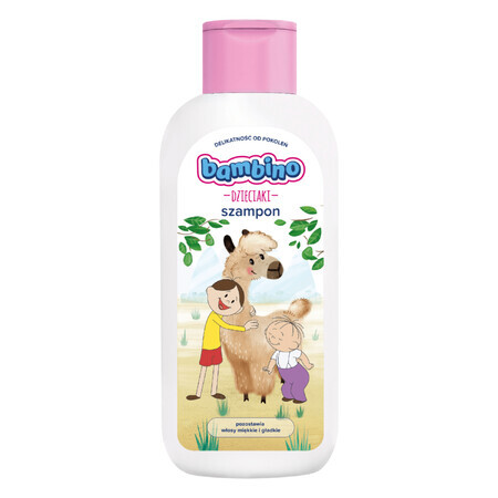 Bambino Kids, Haarshampoo, Bolek und Lolek und Alpaka, ab 1 Jahr, 400 ml.