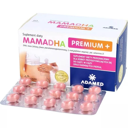 MamaDHA Premium+, 60 capsule