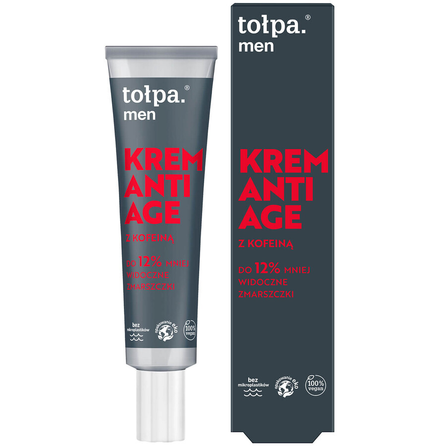 Tolpa Men, Anti-Ageing-Creme mit Koffein, 40 ml