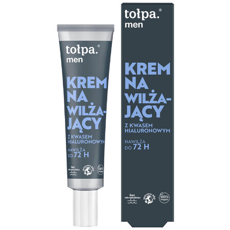 Tolpa Men, moisturizing cream with hyaluronic acid, 40 ml