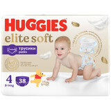 Huggies Elite Soft Pants, couches, Disney, taille 4, 9-14 kg, Mega, 38 pièces