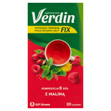 Verdin Fix mit Himbeere, 20 Portionsbeutel