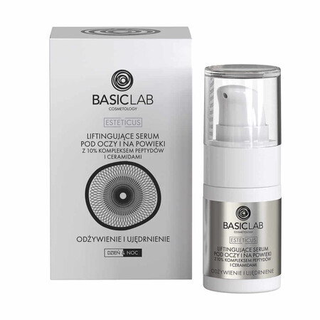 BasicLab Esteticus, Serum für Augen und Augenlider, pflegend und straffend, 15 ml