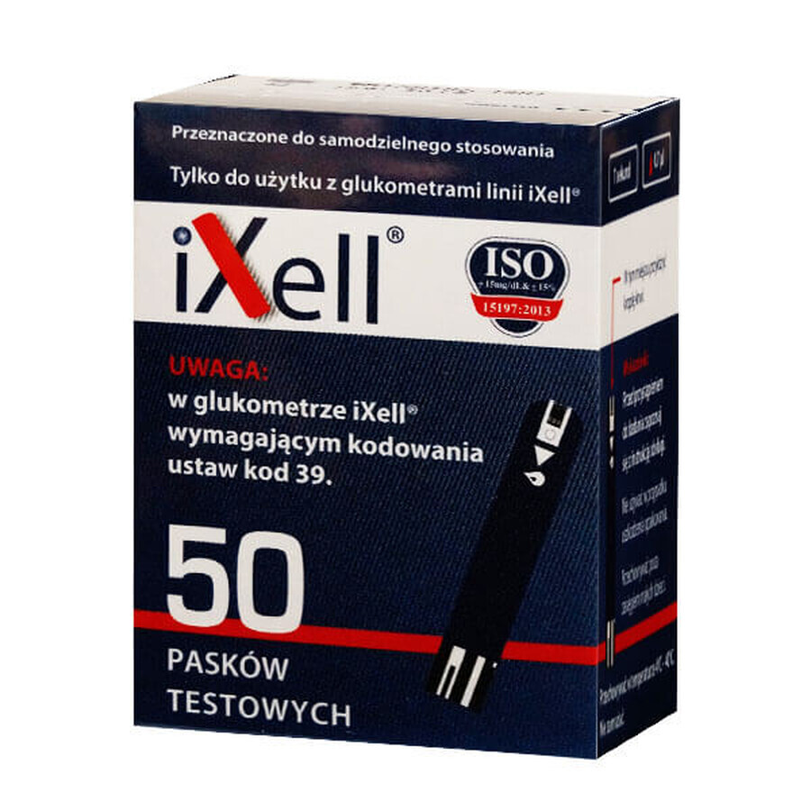 iXell, test strips, 50 units