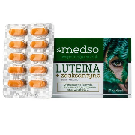 Medso Lutein + Zeaxanthin, 30 Tabletten