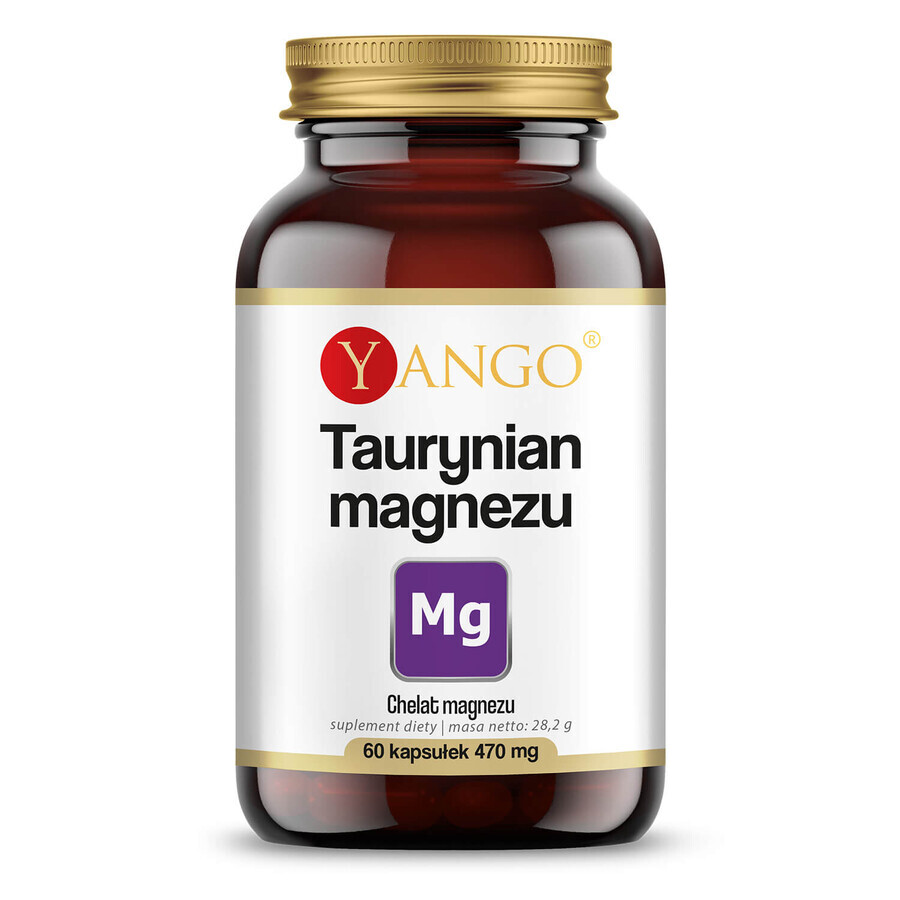Yango Magnesium Taurat, 60 Kapseln