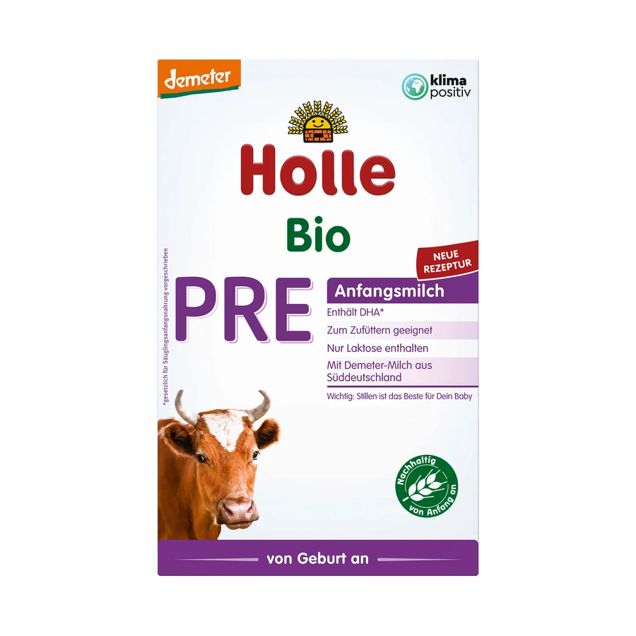 Holle Bio Pre, lapte pentru sugari, de la naștere, 400 g 