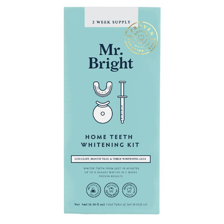 Mr. Bright Home Teeth Whitening Kit, Zahnaufhellungsset, 1 Stück