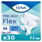 Tena Flex ProSkin, luiers, maat M, 71-102 cm, Plus, 30 stuks