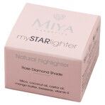 Miya mySTARlighter, natürlicher Creme-Highlighter, Rose Diamond, 4 g