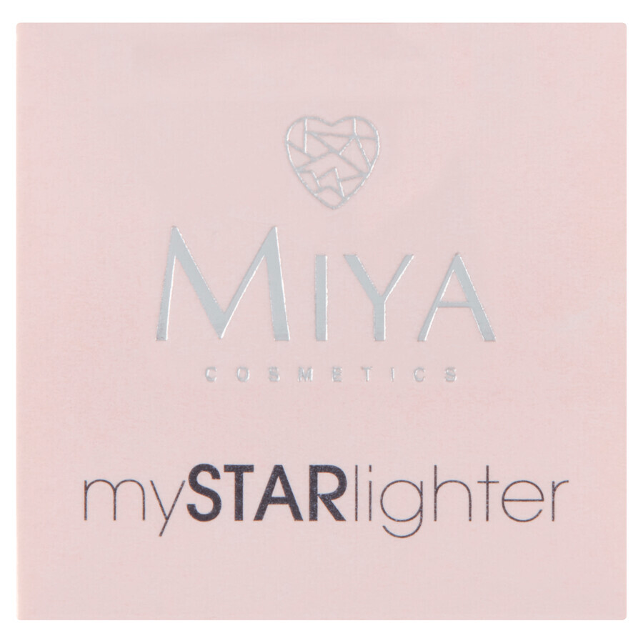 Miya mySTARlighter, natürlicher Creme-Highlighter, Rose Diamond, 4 g