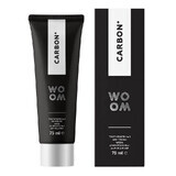 Aktivkohle Whitening-Zahnpasta Carbon+, 75 ml, Woom