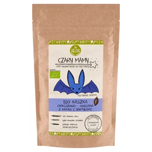 Magia mamei Helpa Bio Terci de spelt și ovăz cu cacao și curmale, fără lapte, fără zahăr adăugat, 200 g