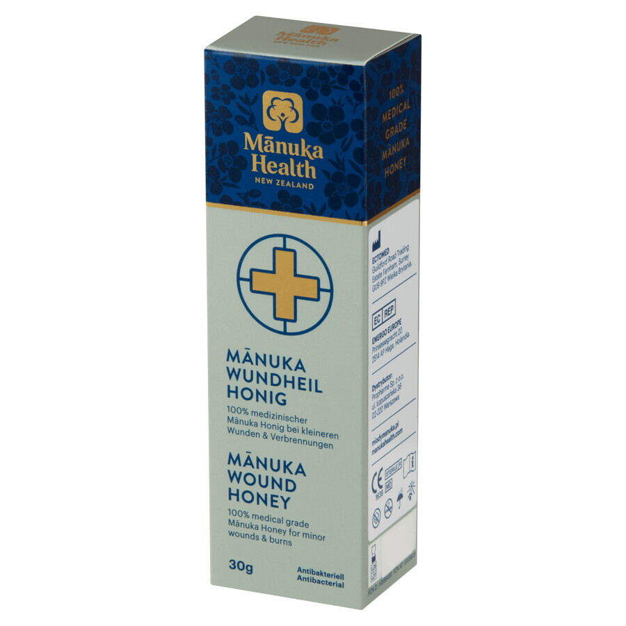 Manuka Health, Antibacterial Manuka Honey for Wounds, 30g