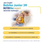 Bebiko Junior 3R Nutriflor Expert, formula nutriente a base di latte con pappa di riso, oltre 1 anno, 600 g