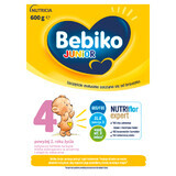 Bebiko Junior 4 Nutriflor Expert, nährstoffreiche Milchnahrung, ab 2 Jahren, 600 g