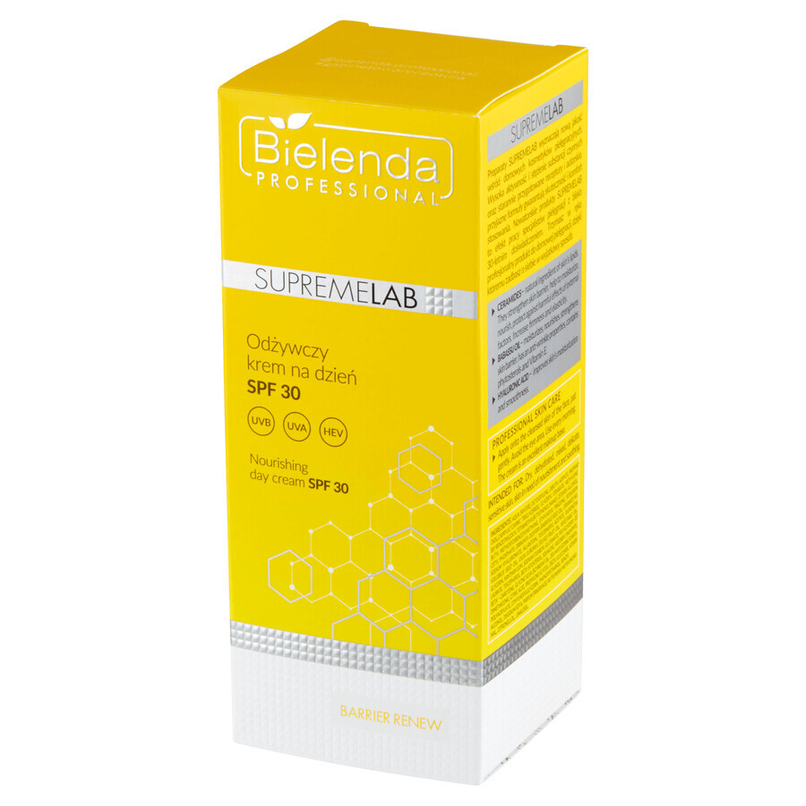 Bielenda Professional SupremeLAB Barrier Renew, nährende Tagescreme SPF 30, 50 ml