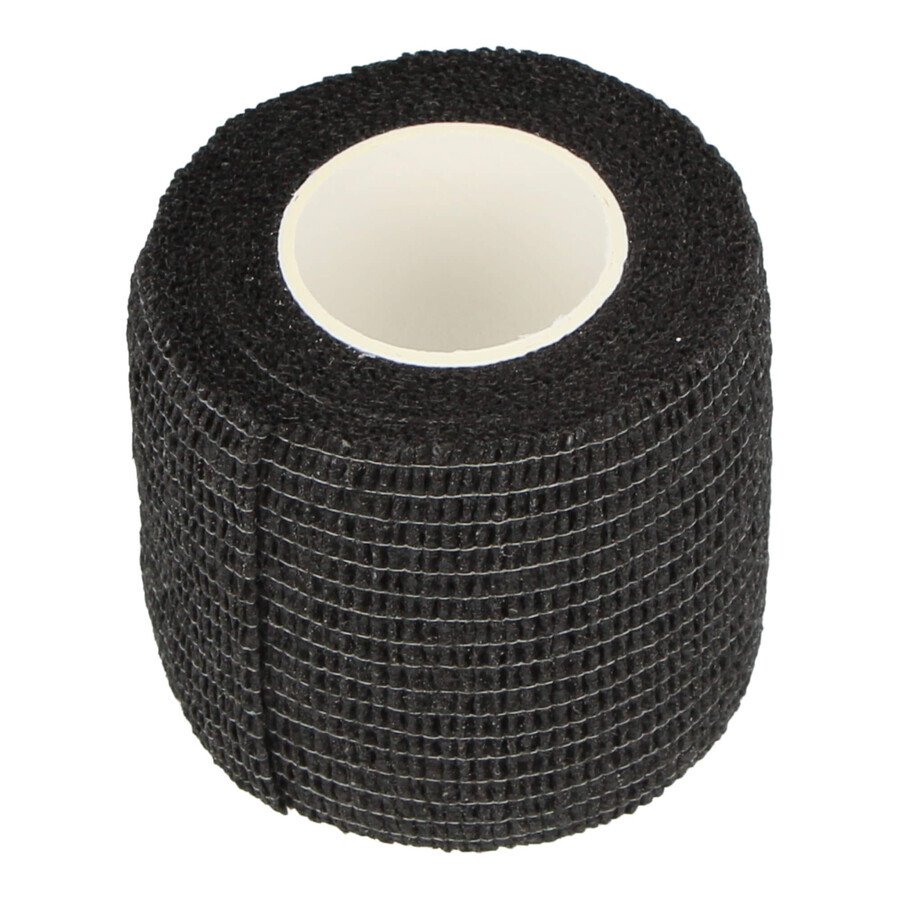 Dr Beck, Non-Woven Cohesive Bandage, Non-Woven, Black, 5cm x 4.5m