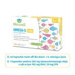 Naturell Omega-3 Baby, für Säuglinge ab 6 Monaten, 40 Kapseln mit Drehverschluss