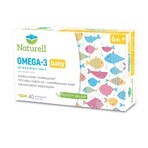 Naturell Omega-3 Baby, für Säuglinge ab 6 Monaten, 40 Kapseln mit Drehverschluss