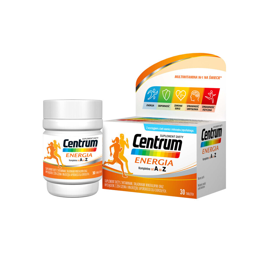 Centrum Energia, 30 Tabletten