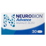 Neurobion Advance 100 mg + 50 mg + 1 mg, 30 film-coated tablets