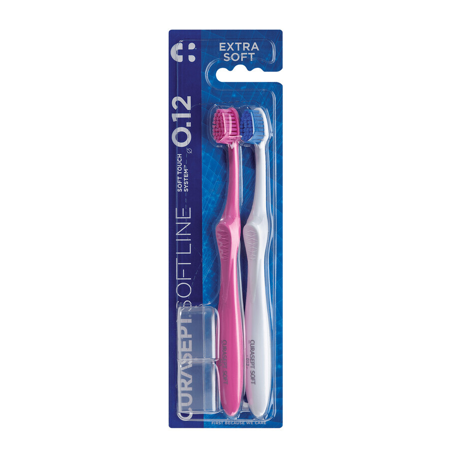 Curasept Extra Soft 012 Duopack, toothbrush, 2 pieces