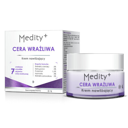 Ava Medity+ Sensitive Skin, moisturizing cream, 50 ml