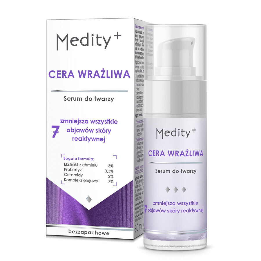 Ava Medity+ Empfindliche Haut, Gesichtsserum, 30 ml