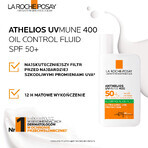 La Roche-Posay Anthelios UVMune 400, fluide de protection du visage, SPF 50+, 50 ml