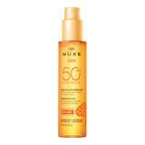 Nuxe Sun, Bräunungsöl für Gesicht und Körper, SPF 50, 150 ml