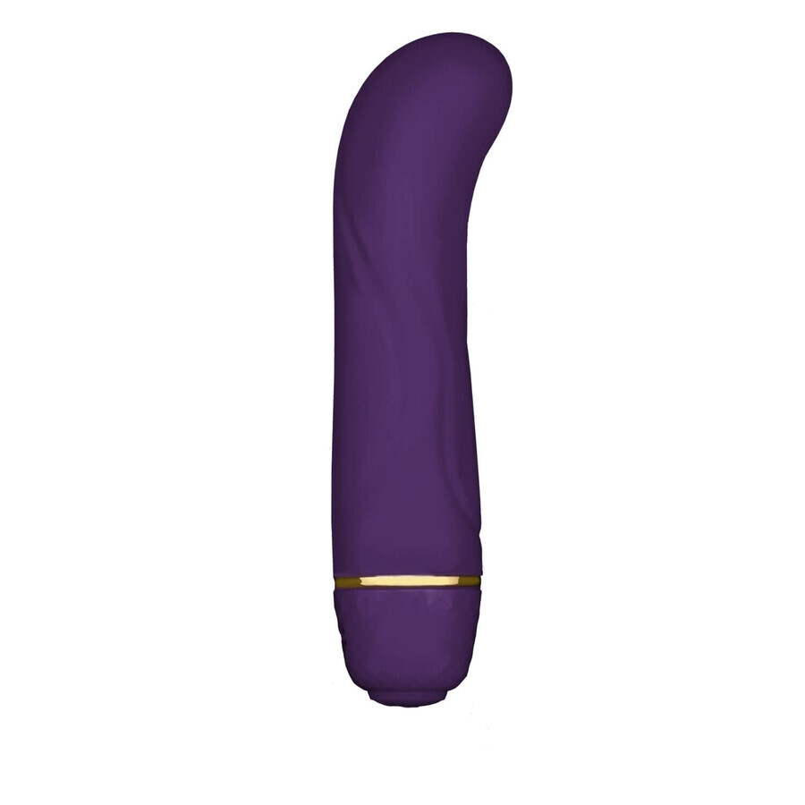 Rianne S Mini G Floral Deep Purple G-Spot Stimulator Massager Vibrator Purple 1pc