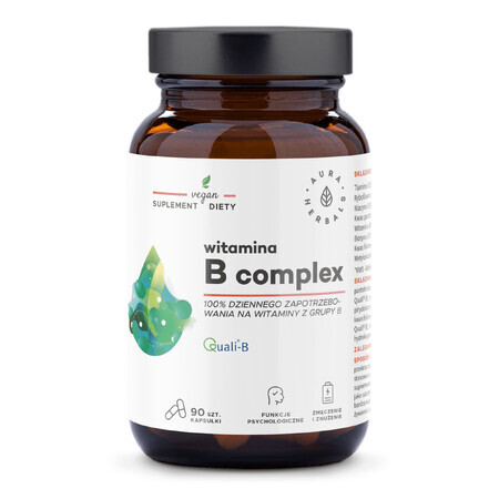 Aura Herbals Vitamin B Complex, 90 capsules