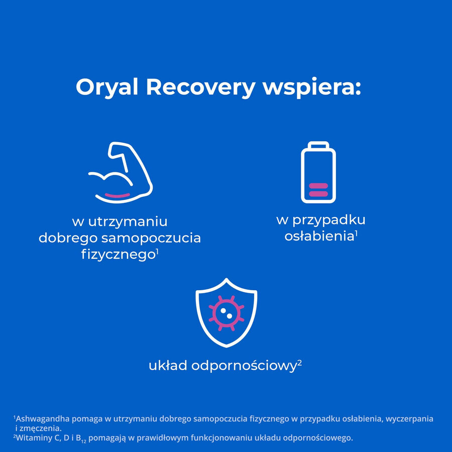 Oryal Recovery, 16 Brausetabletten