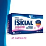 Iskial Junior, ab 3 Jahren, Zitronengeschmack, 60 Kaukapseln