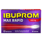 Ibuprom Max Rapid 400 mg, 12 Filmtabletten