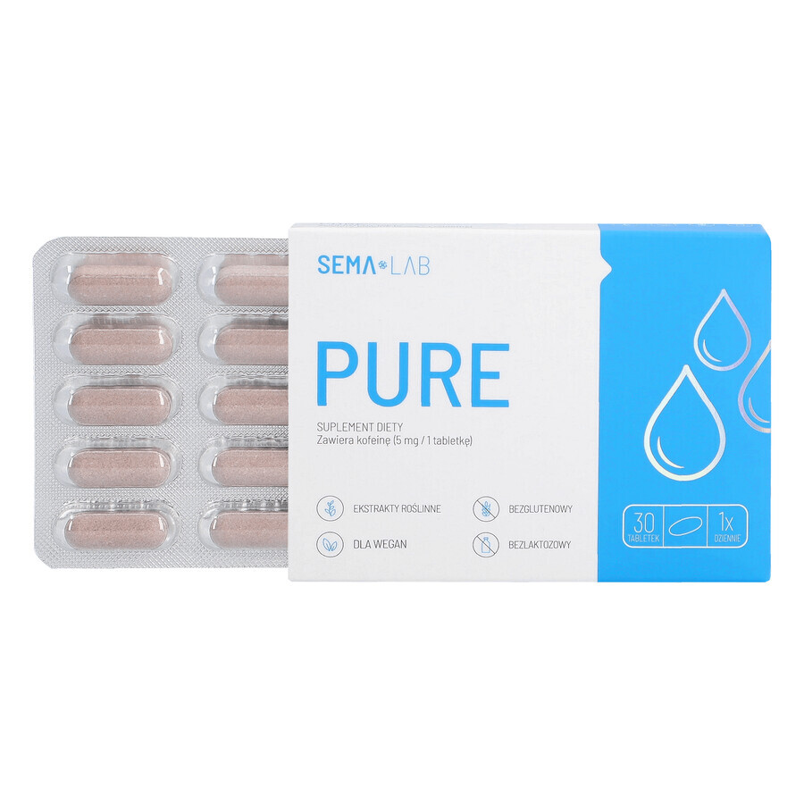 SEMA Lab Pure, 30 comprimate