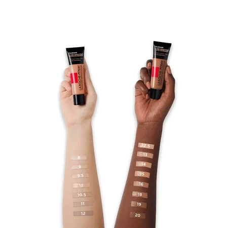 La Roche-Posay Toleriane, Fond de ten cu acoperire intensă, nuanță 10, SPF 25, 30 ml 