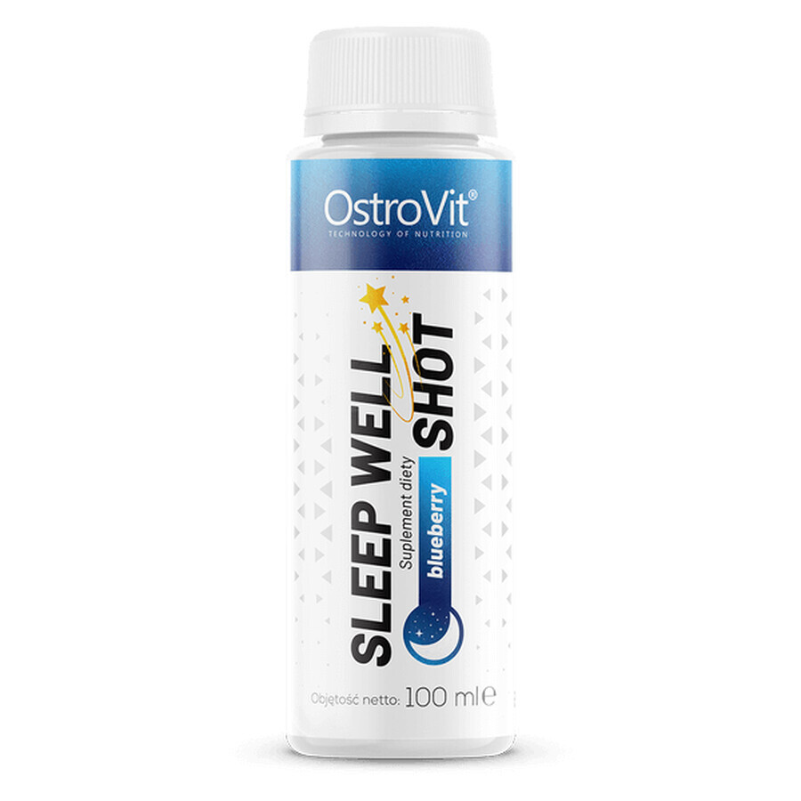 OstroVit Sleep Well Shot, blueberry flavor, 100 ml