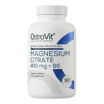OstroVit Magnesiumcitrat 400 mg + B6, 90 Tabletten