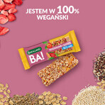 Bakalland BA! Baton de cereale, căpșuni și quinoa, fără zahăr adăugat, 30 g