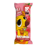 beRAW! Kids, bar, strawberries, bananas, no added sugar, 25 g