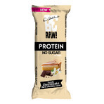 BeRAW! Protein, Proteinriegel, Vanille-Käsekuchen, ohne Zuckerzusatz, 40 g