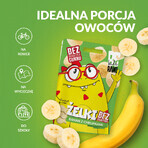 BeRAW! Kids, jeleuri, banane cu chipsuri, fără zahăr adăugat, 35 g