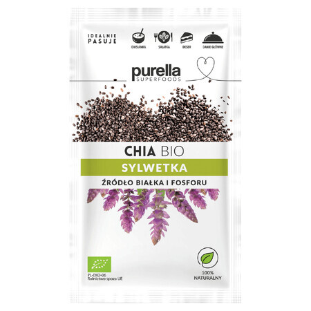 Purella Superfoods Chia Bio, seeds, 50 g